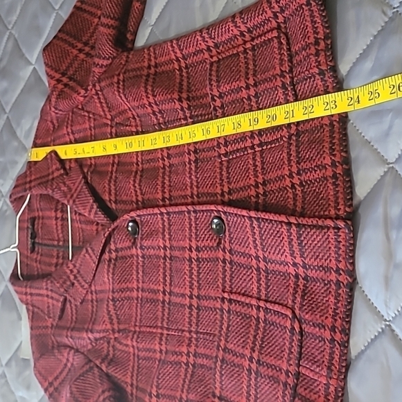 Talbots Women's Wool Plaid Jacket Size 10 - Picture 9 of 9